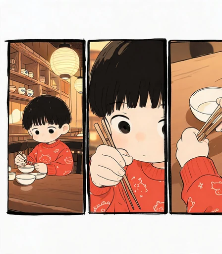 漫画分镜 风格示例